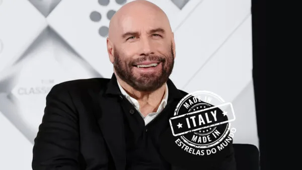 John Travolta, astro de Hollywood, tem suas raízes na Sicília, no sul da Itália.