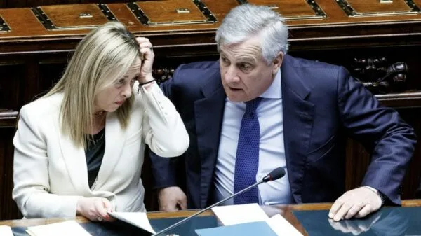 Giorgia Meloni e Antonio Tajani: aliados sob tensão após decreto ou coniventes?