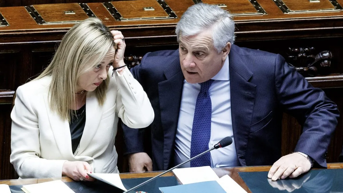 Giorgia Meloni e Antonio Tajani: aliados sob tensão após decreto ou coniventes?