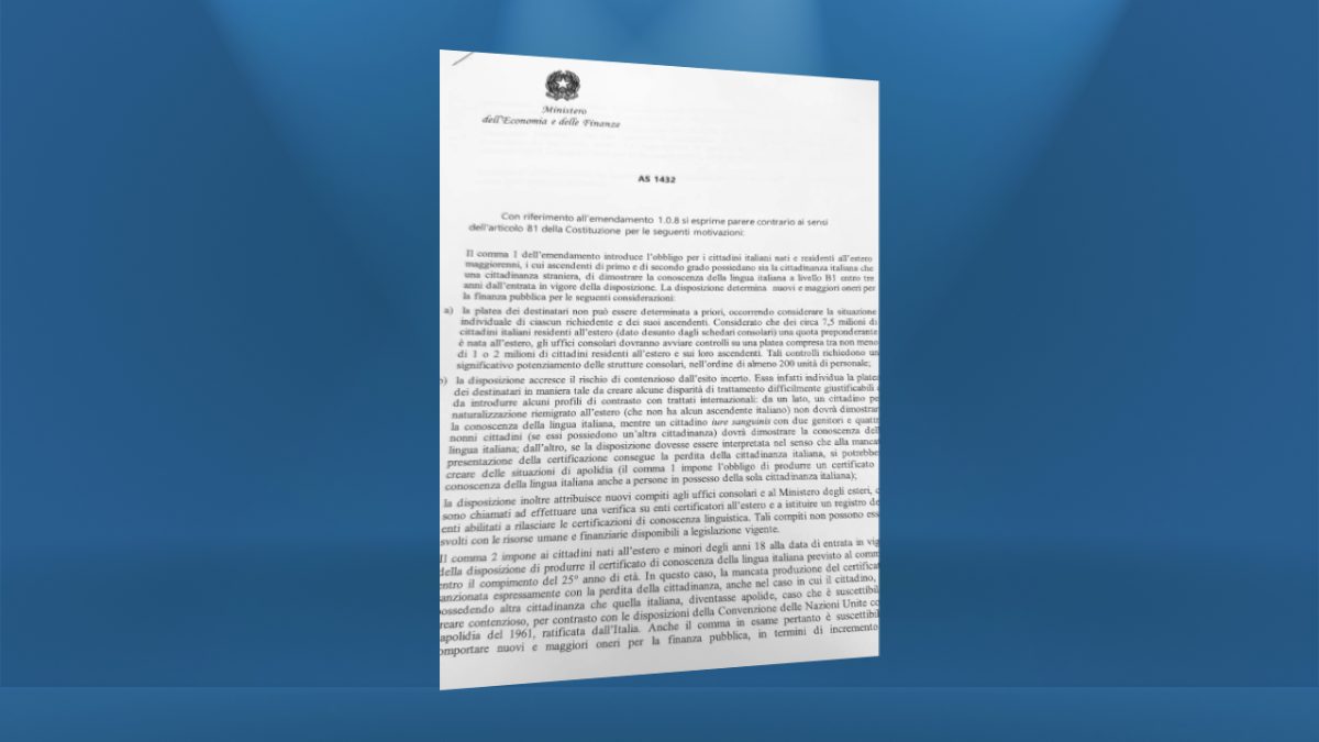 Nota técnica do Ministério da Economia e Finanças detalha motivos para retirada da emenda
