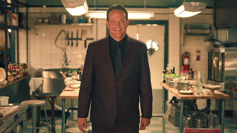 Vince Vaughn, em Nonnas | Foto: Netflix