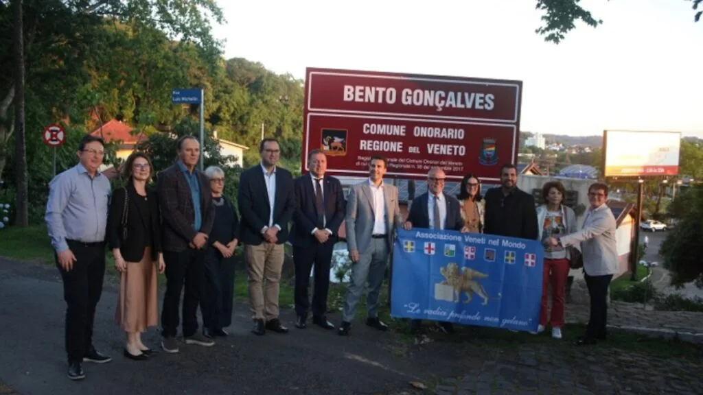 Em 2024, Bento Gonçalves recebeu o título de "Comune Onorário Del Veneto" | Foto: Difusora 890