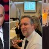 Ao centro, Daniel Taddone, membro do CGIE. À esquerda, o empresário Marcelo de Carvalho Fragali. À direita, o advogado e ex-deputado Luís Roberto Lorenzato.