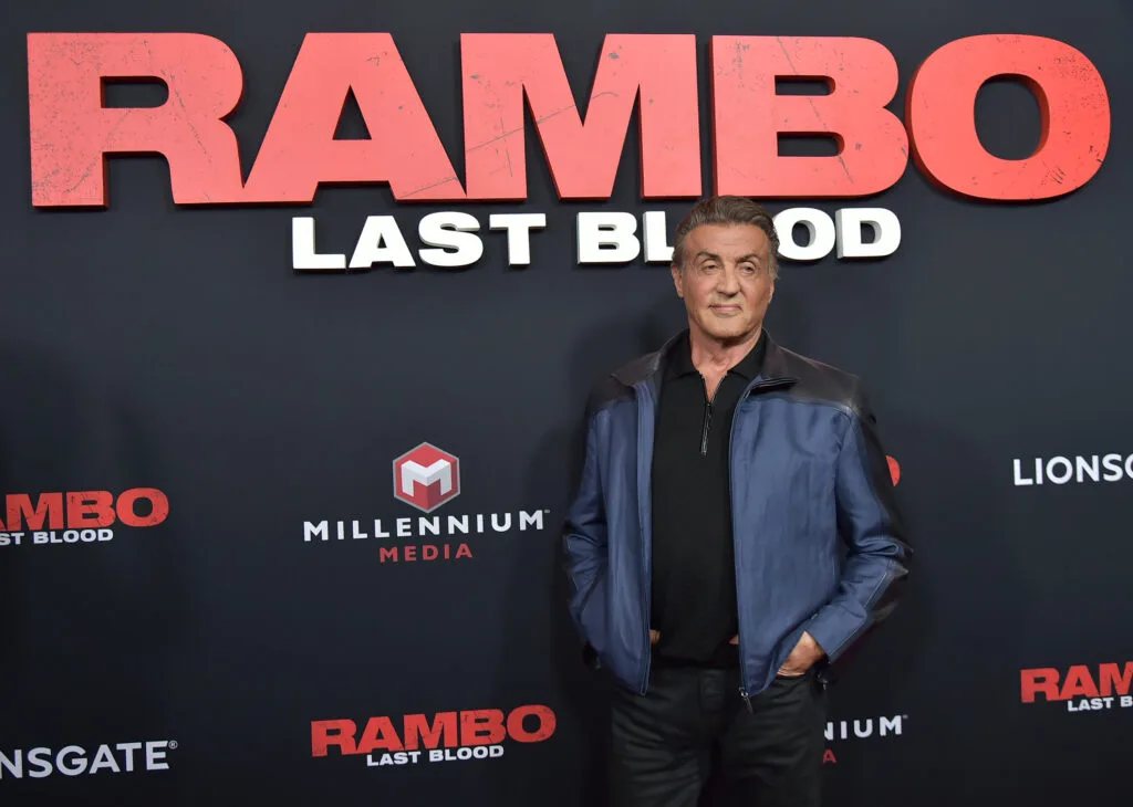 Sylvester Stallone at the premiere of Rambo: Last Blood, one of the most memorable characters of his career | Photo: Getty Images