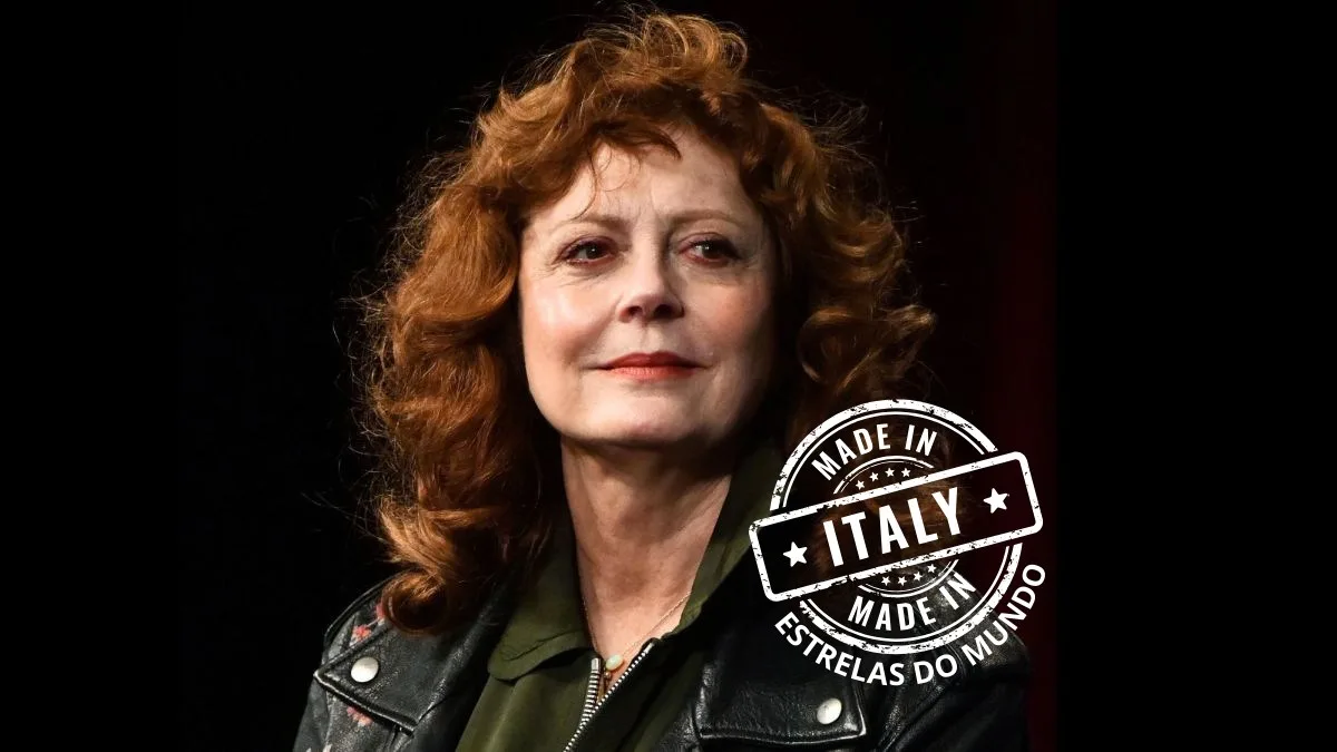 American actress Susan Sarandon expresses pride in her Sicilian roots | Photo: Reproduction
