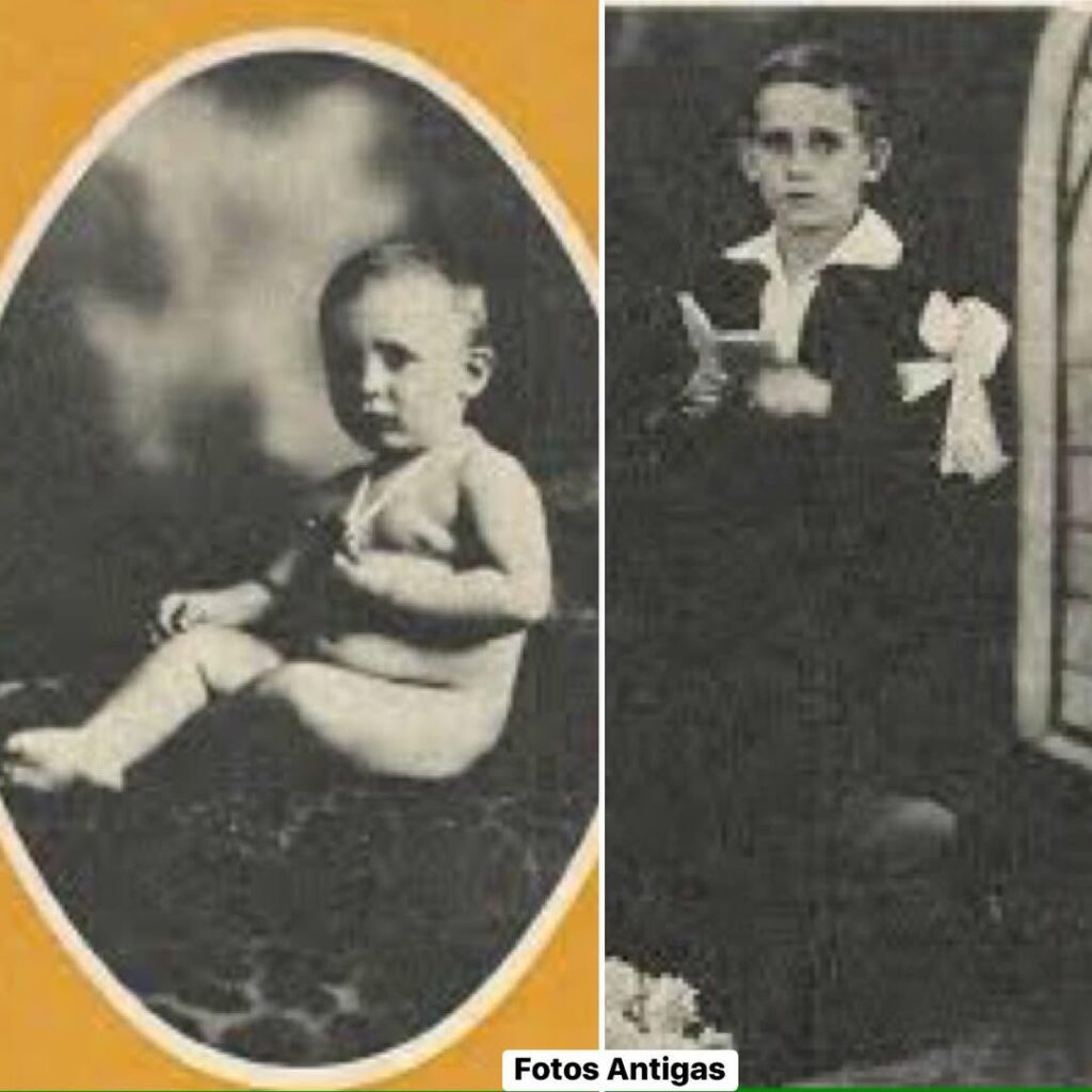 Fotos raras da infância de Francisco Cuoco, ainda bebê e nos primeiros anos de escola | Foto: Reprodução