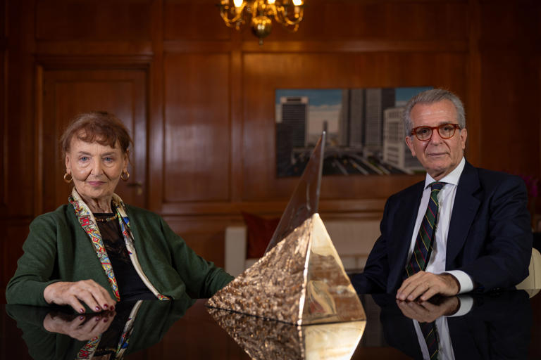 Aurora Bernardini e Andrea Matarazzo Crédito Arquivo Pessoal