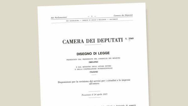 Consulados italianos seguirão com parte dos serviços, mas perderão a função de analisar pedidos de cidadania