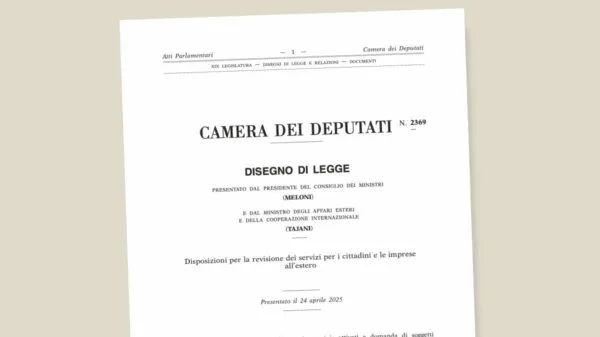 Consulados italianos seguirão com parte dos serviços, mas perderão a função de analisar pedidos de cidadania