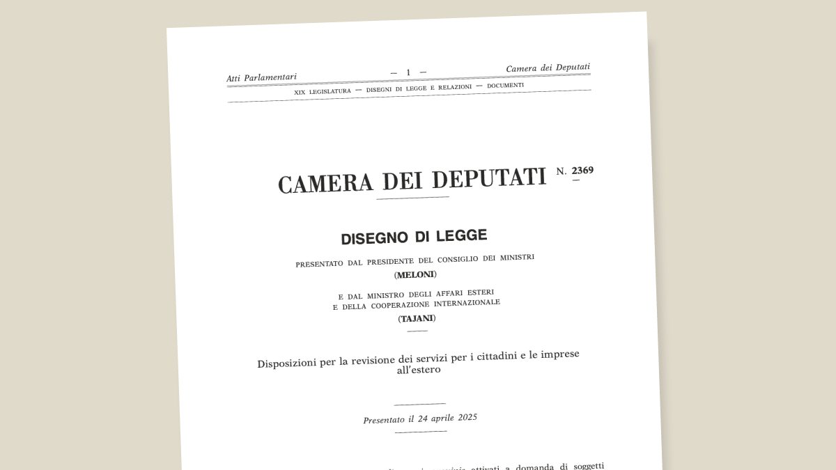 Consulados italianos seguirão com parte dos serviços, mas perderão a função de analisar pedidos de cidadania