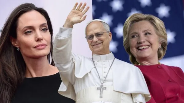 Angelina Jolie, Papa Leone XIV e Hillary Clinton compartilham um ancestral em comum, segundo pesquisa genealógica publicada no New York Times