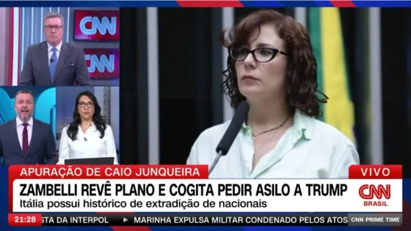 Segundo a CNN Brasil, Zambelli reconsiderou ida à Itália após avaliar risco de extradição | Foto: Site