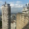 Vista aérea do Edifício Itália, símbolo da imigração italiana em São Paulo, com seu mirante no centro da cidade | Foto: Depositphotos