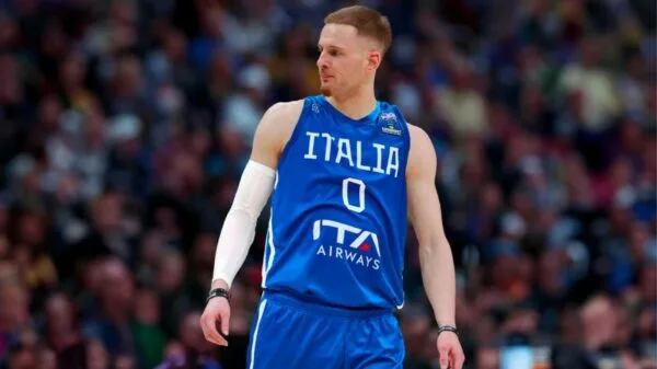 Donte DiVincenzo em ação pela NBA: agora também parte da seleção italiana