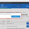 Mensagem exibida na tela do sistema Prenotami do Consulado Geral da Itália em São Paulo