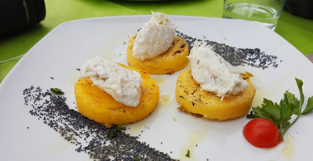 O que comer no Vêneto: baccalà mantecato
