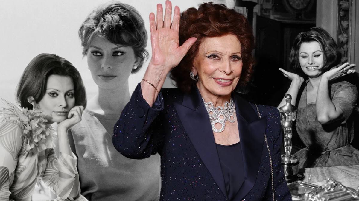 A atriz Sophia Loren completou 91 anos neste sábado, 20 de setembro de 2025.