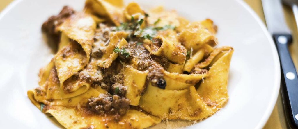 Pappardelle al cinghiale
