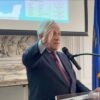 Antonio Tajani s'adresse à la communauté italo-américaine au consulat de New York.