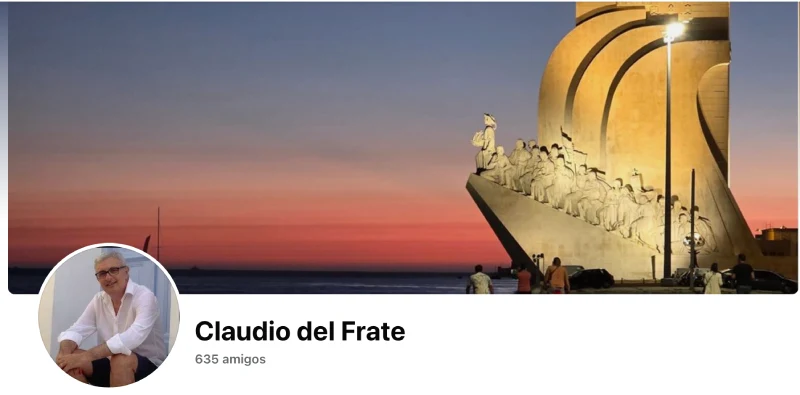 Curiosamente, o jornalista que descreve os ítalo-brasileiros como uma “invasão” exibe em sua foto de perfil o Padrão dos Descobrimentos, em Lisboa — monumento que celebra os navegadores e as viagens que marcaram o início da expansão colonial europeia. O contraste é evidente: enquanto o monumento homenageia quem partiu em busca de novos mundos, o artigo de Claudio Del Frate condena, em tom de suspeita e desprezo, os descendentes de migrantes que hoje buscam apenas o reconhecimento de suas origens. A imagem, involuntariamente, revela a contradição entre a exaltação histórica das viagens europeias e o atual incômodo com os fluxos migratórios inversos.