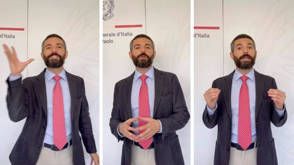 Vincenzo, chefe do setor de cidadania, detalha em vídeo novo cadastro para menores com direito à cidadania