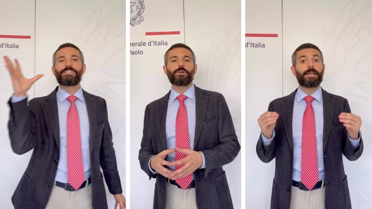 Vincenzo, chefe do setor de cidadania, detalha em vídeo novo cadastro para menores com direito à cidadania