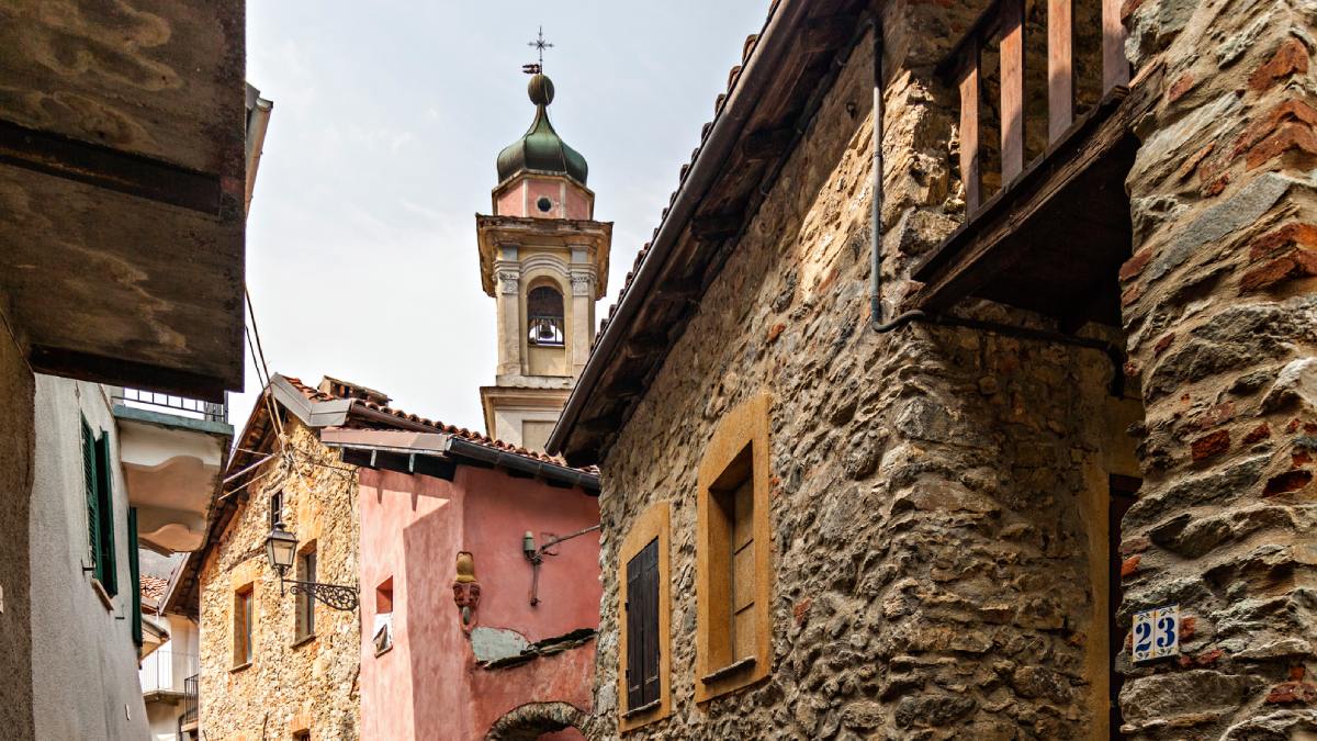 Garessio, no Piemonte: Migração para áreas montanhosas cresce especialmente no norte da Itália