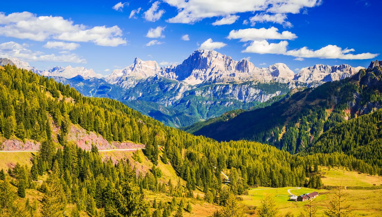 Dolomitas, nos Alpes italianos, receberão diversas provas olímpicas em 2026.