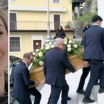 Família de Jéssica se despediu dela durante funeral realizado em Castelnuovo del Garda
