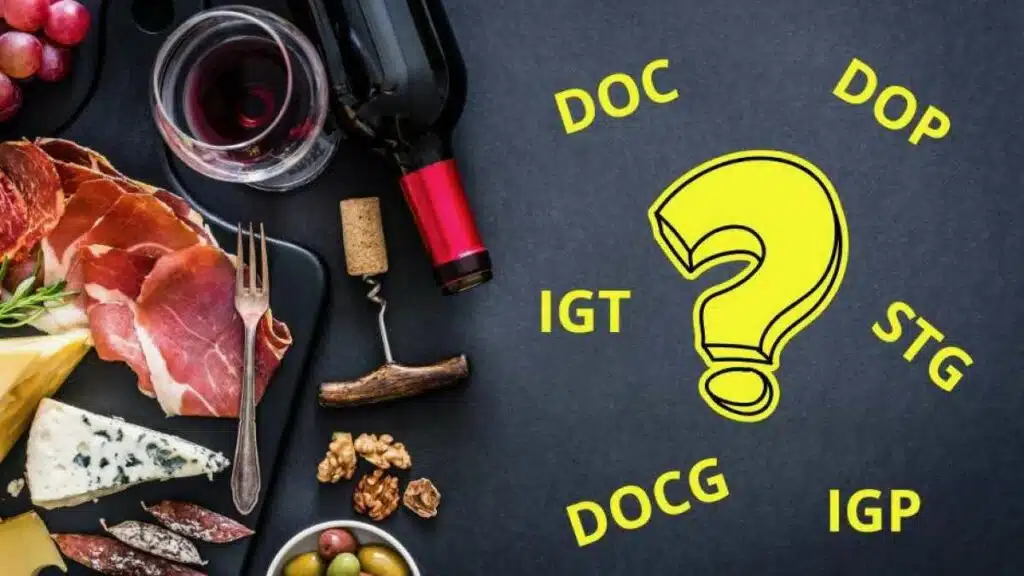 O que significam as siglas DOC, DOCG, IGT, IGP, DOP e STG na Itália