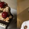 Tiramisu with cherries by Japanese pastry chef Aya Okada