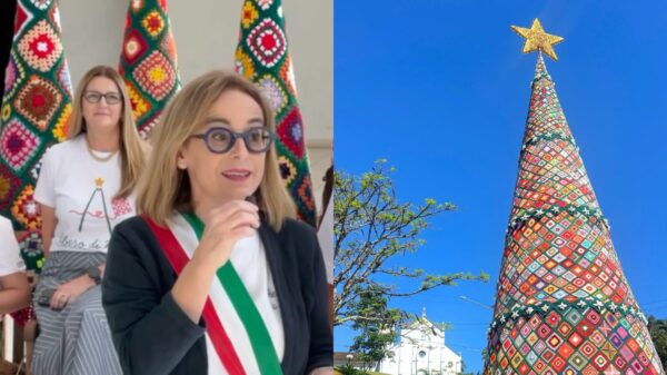 Ao visitar Rodeio, prefeita de cidade italiana se impressiona com descendentes que preservam traços, nomes e tradições.