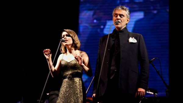 Sandy e Bocelli se reencontram no palco em novembro, em São Paulo