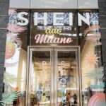 Instalada temporariamente, a loja da Shein atraiu grande público na capital da moda italiana