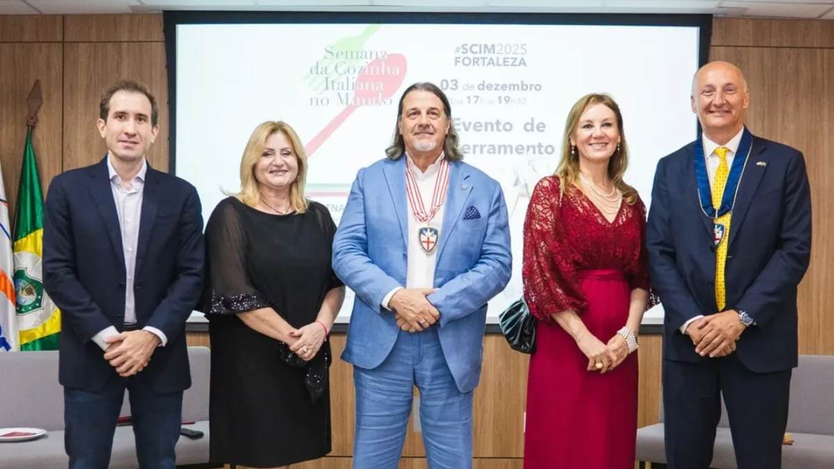 Encerramento da Settimana della Cucina Italiana celebra união entre Ceará e Itália