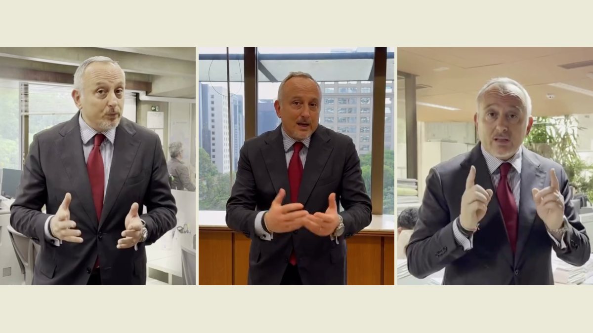 Ano intenso e recorde de cidadãos: Cônsul Domenico Fornara divulga mensagem de fim de ano