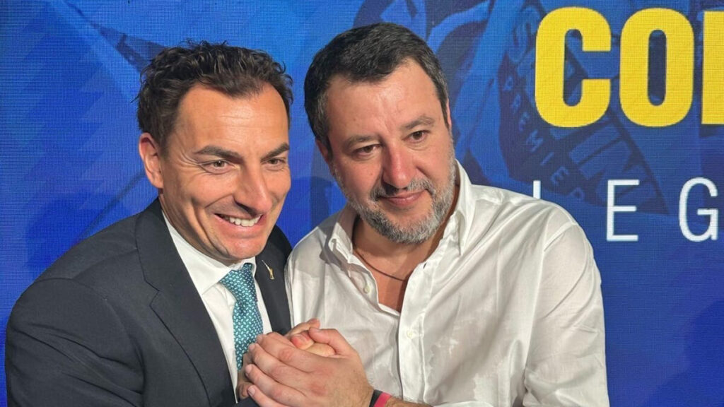 Jacopo Morrone e Matteo Salvini: Lega quer renda de €42 mil para reagrupamento familiar e novas regras para naturalização