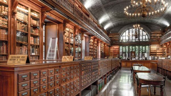 Conheça a Biblioteca Braidense, espaço histórico e gratuito em Brera, que muitos milaneses nunca visitaram