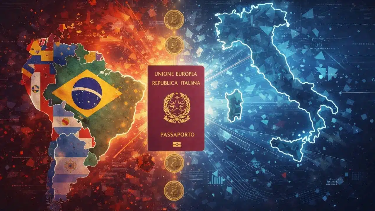 O crepúsculo do ius sanguinis: geopolítica, crises na América do Sul e o novo "muro burocrático" italiano.