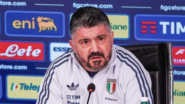 O técnico Gennaro Gattuso já avisou: assume toda a responsabilidade se o desastre acontecer.
