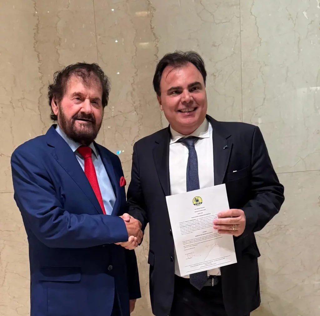 Eugenio Sangregorio e Luis Roberto Lorenzato