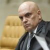 O ministro Alexandre de Moraes, do Supremo Tribunal Federal, durante sessão do plenário da corte, em Brasília. A Corte de Cassação italiana citou a "dupla função" do ministro ao negar a extradição de Carla Zambelli, em sentença comunicada em 11 de junho de 2026.