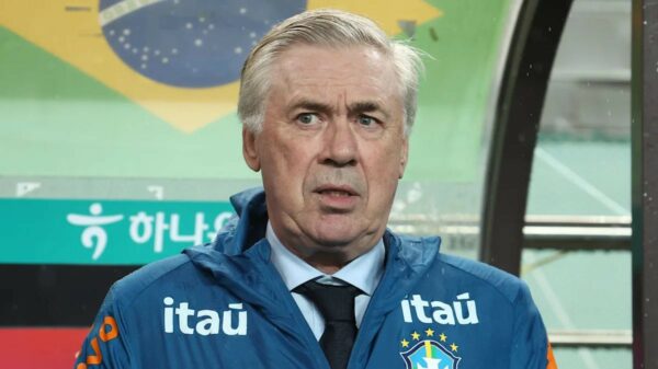 Efeito Ancelotti: Brasil é o time mais apostado pelos italianos na Copa, aponta levantamento.