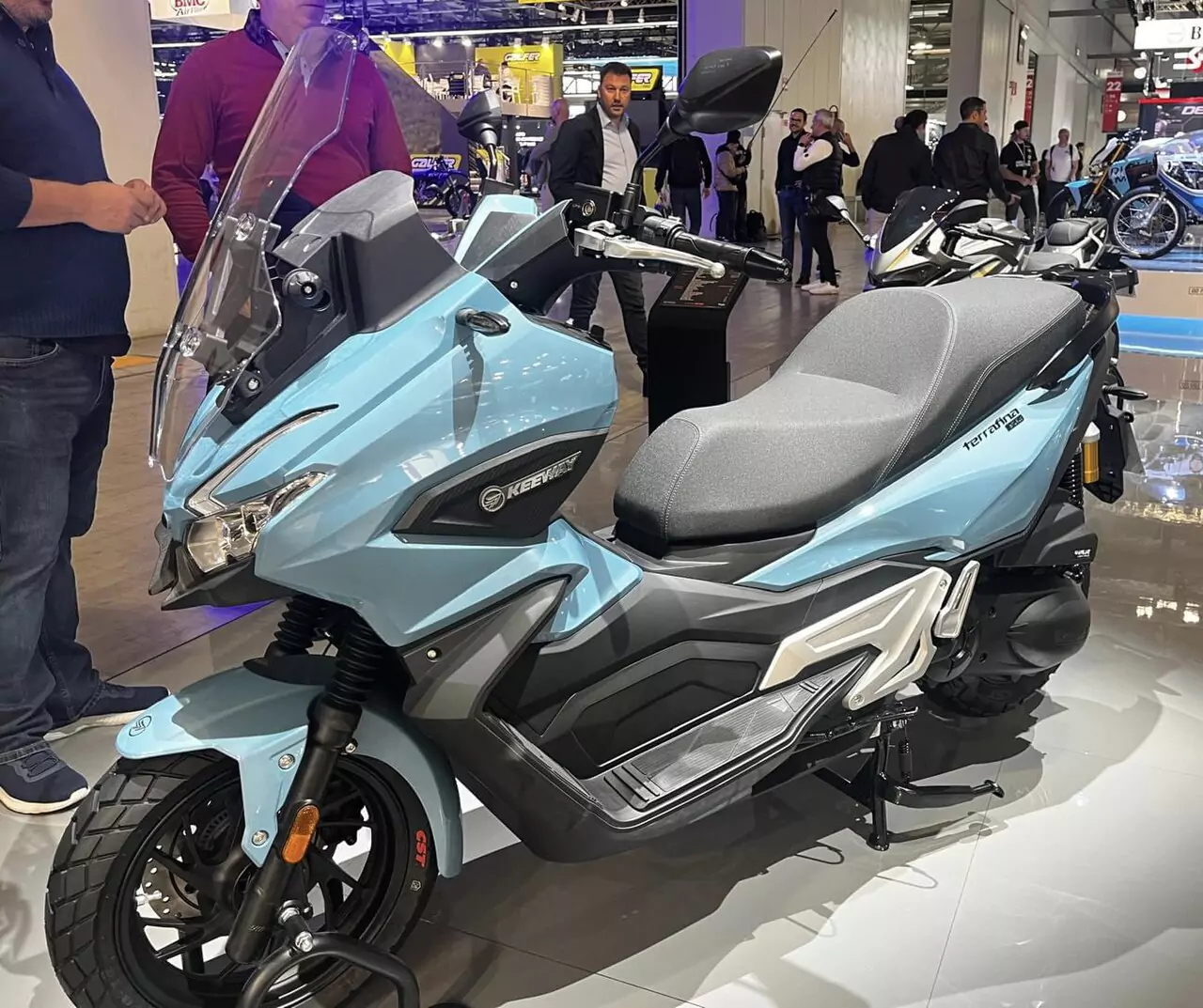 Moto exposta na EICMA, em Milão