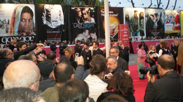 Tapete vermelho da Festa del Cinema di Roma