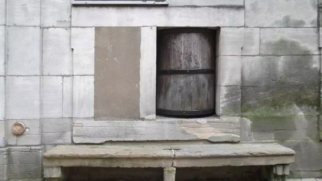 The foundling wheel received abandoned babies without identifying who left them. For centuries, it was the gateway for many children into foster homes. Photo: Religion Unplugged