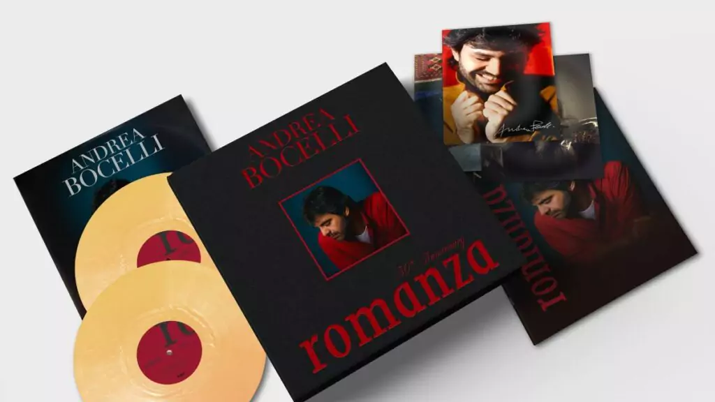 Andrea Bocelli anuncia una caja recopilatoria de rarezas y reedita 'Romanza' después de 30 años.