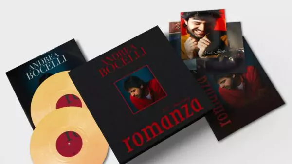 Andrea Bocelli anuncia una caja recopilatoria de rarezas y reedita 'Romanza' después de 30 años.