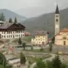 Vista de Cibiana di Cadore, no Vêneto, município com 300 habitantes que ficou sem prefeito um mês após as eleições.