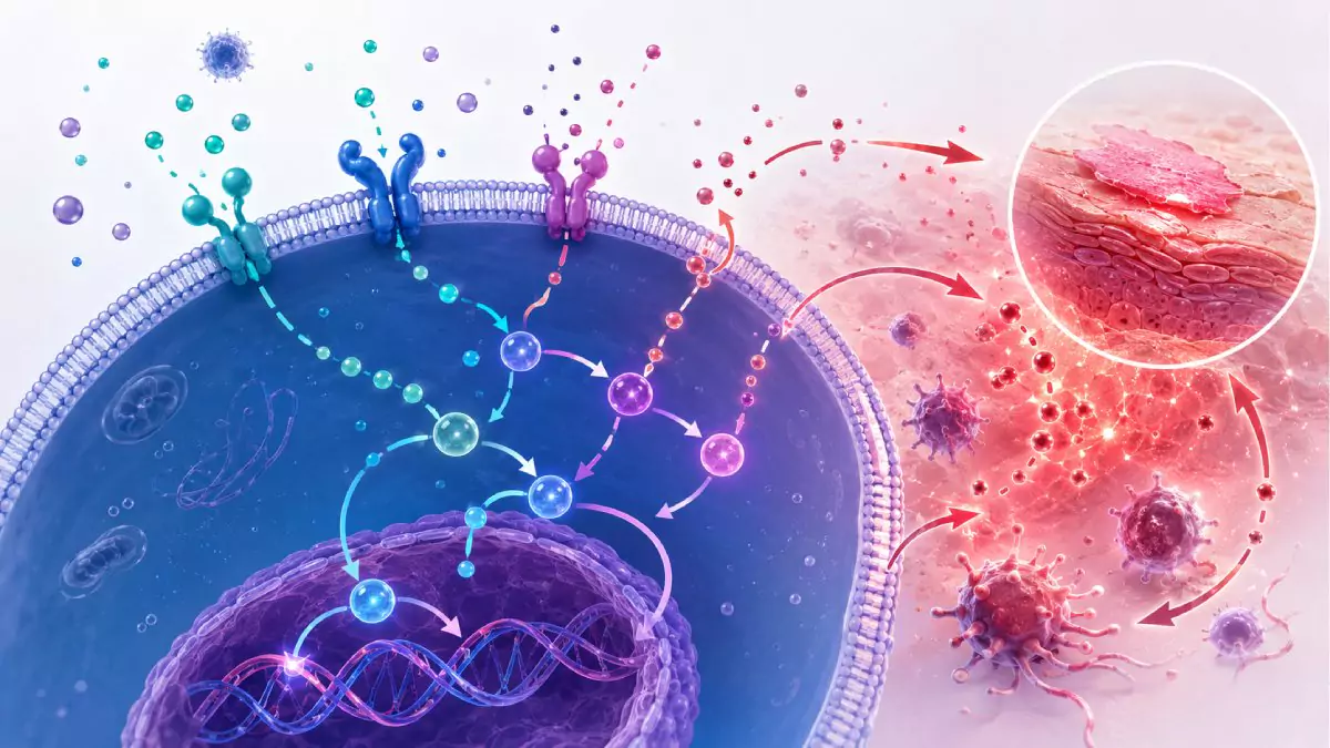 CNR e Stanford identificam proteína que age como "sensor" da inflamação na psoríase